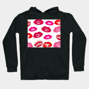 Lipstick Print Hoodie